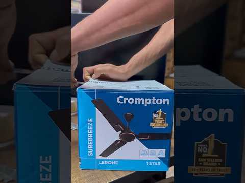 #crompton New Ceiling Fan #lerone 1200mm #ceilingfan #newmodel #shortsfeed #short #lerone1200mm