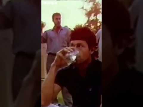 Young Imran Khan practice and training retro video #cricket #imrankhan