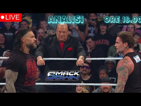 ANALISI WWE SMACKDOWN PUNTATA DEL 22 NOVEMBRE 2024 CM PUNK QUINTO MEMBRO !  (2 OPINIONI DIFFERENTI)!