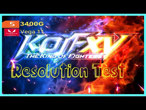 The King of Fighters XV | Ryzen 5 3400G Vega 11 2x8 (2666MHz) 16GB RAM