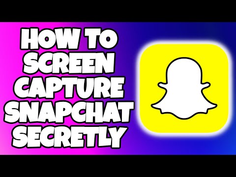 How to SCREENSHOT a Snap WITHOUT Them Knowing