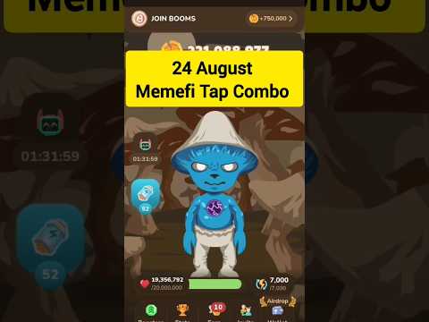 Memefi Secret Tap Combo 24 August 2024 #memefi #dailycombo