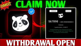 Pandas airdrop new update || Pandas airdrop withdraw start in Neelsky  |Pandas free ton transition