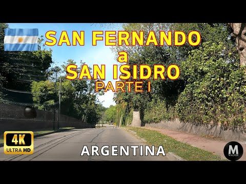 Buenos Aires Argentina - San Fernando a San Isidro (PARTE 1) - viaje 16