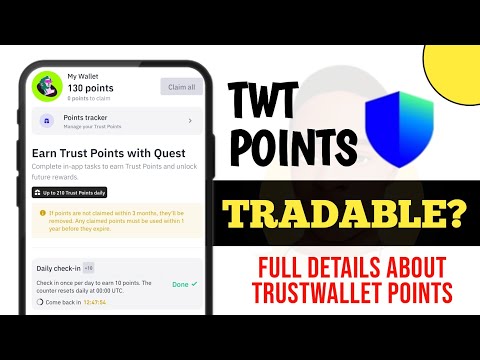 Trust Wallet Update: How to Earn & Trade Trust Points | Full Video Guide on Trust Points Quest 2024