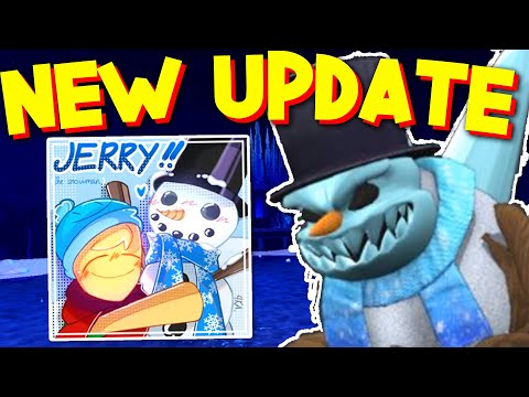 SLAP BATTLES CHRISTMAS UPDATE (JERRY BOSS FIGHT, SANTA, MITTEN, SNOWBALL GLOVE) ROBLOX