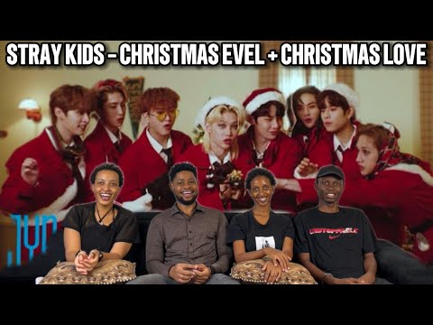 Our Reaction To Stray Kids "Christmas EveL" + 『Christmas Love』 Music Videos