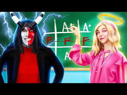 My teacher hates me! 😭 Good Vs Bad Teacher | Crazy School Hacks & Funny Gadgets