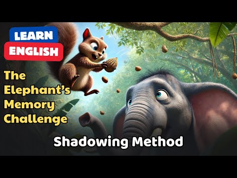 The Elephant’s Memory Challenge | Listen and Repeat | Shadowing | Improve Your English