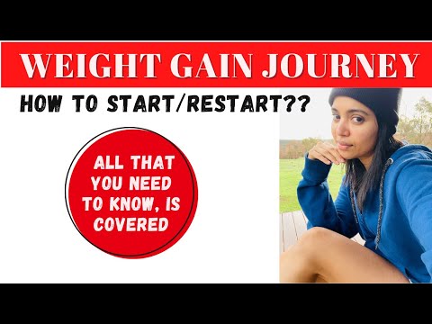 WEIGHT GAIN PLAN TO START OR RESTART WEIGHT GAIN JOURNEY | Perfect plan for skinny girls