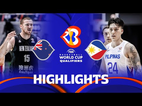 New Zealand vs Philippines | FIBA World Cup Qualifiers 2023