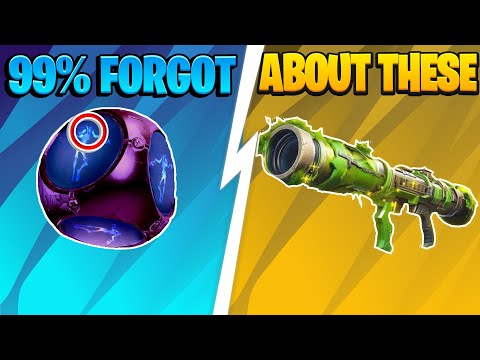 25 Things You FORGOT Existed In Fortnite