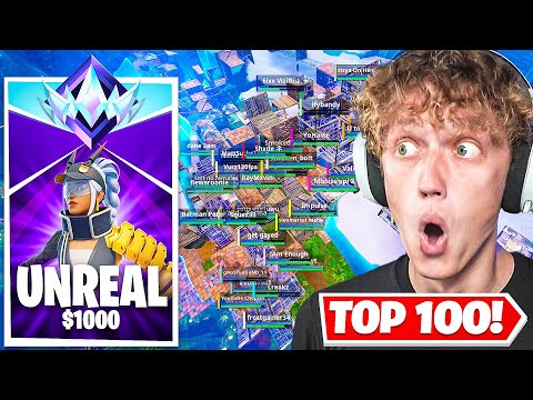 I Got The Top 100 UNREAL Players To Compete For $1000!