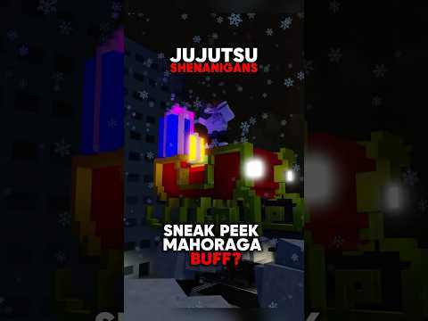 MAHORAGA BUFF!! #jujutsushenanigans #roblox #foryou #shenanigans #jjk #jjs #anime #mahoraga