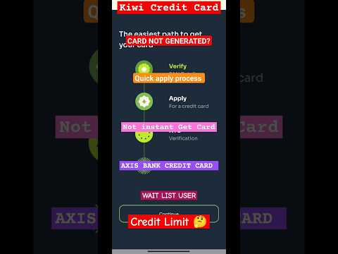 Axis Bank Kiwi Credit Card Apply #techadda #shorts #kiwiCreditCard #axisCreditCard #rupayCreditCard