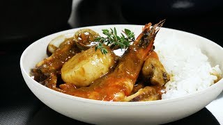 【一緒に作ろう】地中海の贅沢シーフードカレー