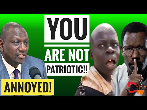 ANGRY PRESIDENT RUTO NOW CALLS ADANI OPPOSERS UNPATRIOTIC!!