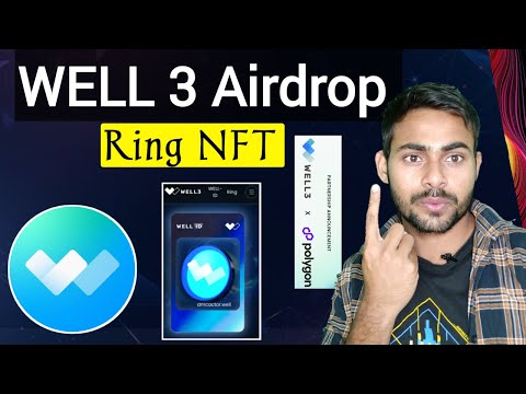 Well3 Airdrop Ring NFT Claim🤩|| Well3 Airdrop New Update || Crypto Wala Dost