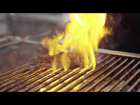 Flipping a Steak on Grill | Copyright Free Video Footage