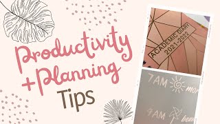 PLAN EFFICIENTLY | Tips that will have you Soaring!  #howtobemoreproductive #planningtips