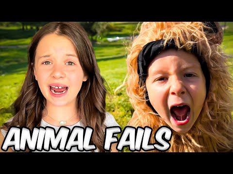 Dads BIGGEST ANIMAL FAILS of all time! The McCartys funny videos