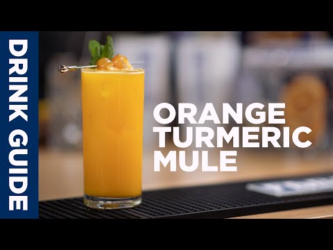 How to make an Orange Turmeric Mule