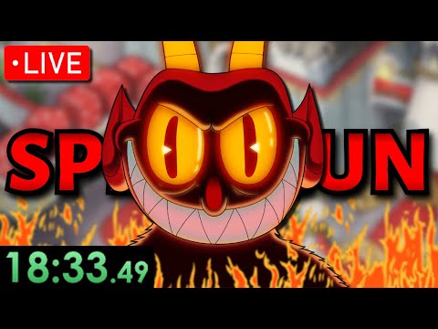 *LIVE* Cuphead CHALLENGE Runner attempts to SPEEDRUN Cuphead (World Record)