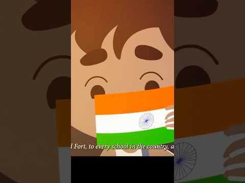 Independence Day 2024 | Independence Day Cartoon | School Days | #shorts #youtubeshorts #shortvideo