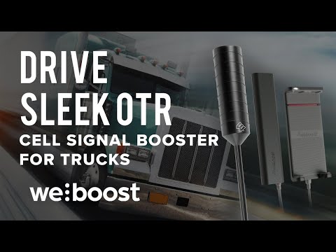 Drive Sleek OTR Cell Phone Signal Booster for Trucks | weBoost