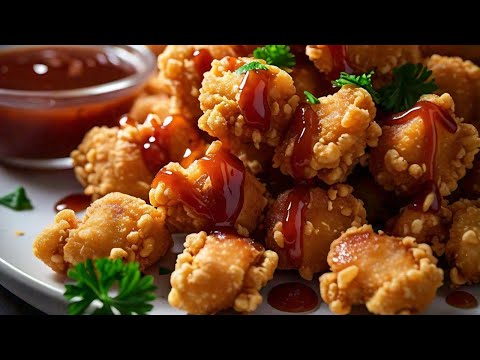 Super Easy, CRISPY and DELICIOUS POP CORN CHICKEN | Chicken Breast Recipe | Cookingwithlil