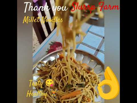 Millet Noodles by Slurrp Farm#noodles #healthy #milletdishes #breakfast