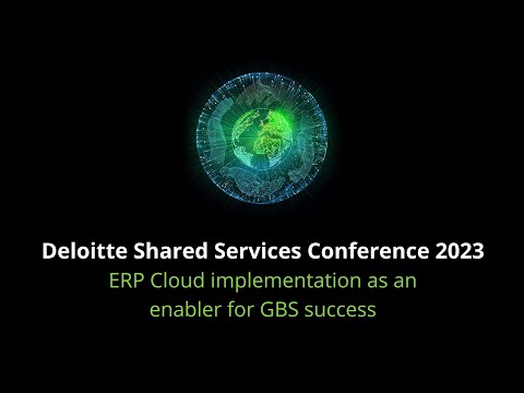 SSC 2023 | ERP Cloud implementation as an enabler for GBS success