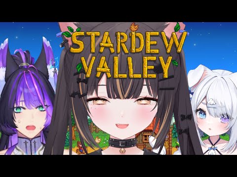 【STARDEW VALLEY】1 cat 1 dog 1 fox w/ @UtahimeMochizuki  @Azeria_EVE