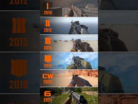 Call of Duty Black Ops Games Weapons Comparison 2010-2024 | Black Ops 1 - Black Ops 6 | Part 2