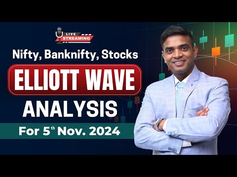 How Will Nifty & Bank Nifty Perform Tomorrow? Elliott Wave Live Analysis | Chartkingz