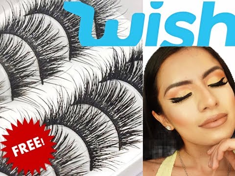 WISH APP HACK!! I GOT FREE LASHES ON THE WISH APP!!! *NOT CLICKBAIT