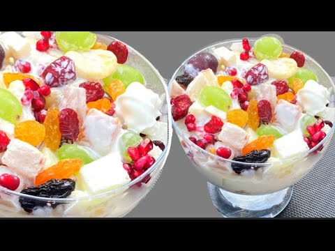 Creamy Fruit Chaat Recipe - Ramadan Special - Ramadan Recipes | Fruit Chaat