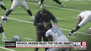 Mike Mayock, Raiders ready for NFL Draft