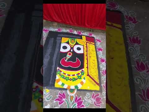 Mo Jaga Kalia Re 🙏⭕‼️⭕🙏#rangoli #kartikmaas #kartikpurnima #rangolidesigns #jaijagannath #dhenkanal