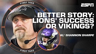 UNHAPPY ENDING coming for Lions? 😩 Dom weighs in on Lions-Vikings as better storyline | First Take