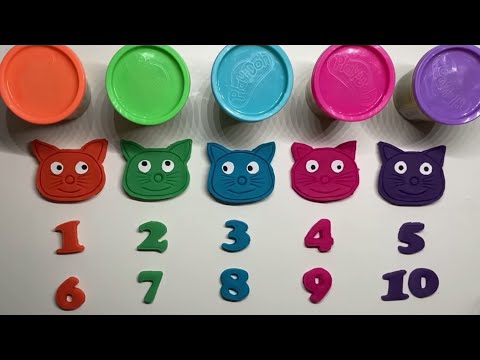 Learn Numbers with Play-Doh Kittens | Counting Fun for Kids!