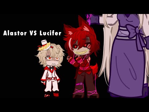 ALASTOR+LILLITH VS LUCIFER | DRAMAAAAAA| Huskerdust Radioapple