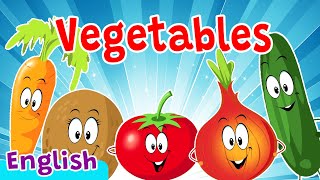 Vegetables Song | Nursery Rhymes & Kids Songs