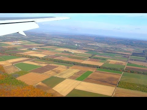 AIRDO65便 B767-300 紅葉のとかち帯広空港 LANDING 2019/10/23