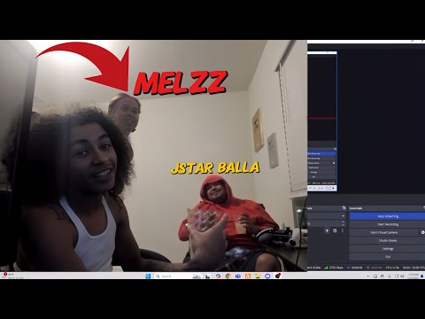 MELZZ (DDOSAMA SISTER) COMES TO HIS STREAM