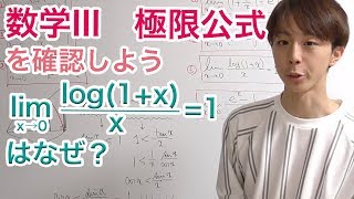 数学IIIの極限公式を確認しよう