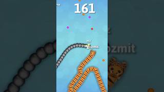 Snake.io double kill #gaming #snakeiovideo #shorts