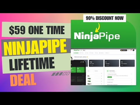 ✅🔸✅ NinjaPipe Lifetime Deal | Transform Your Sales Strategy Overnight | $59 Lifetime Deal | 90% Now