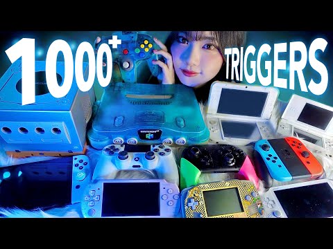 ASMR 1000+ Trigger Collection For Sleep(4th Anniversary)