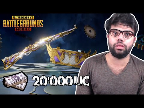 Getting Poor In PUBG Mobile | 20,000 UC Insane Lucky Spin | Moonlit Grace - Kar98K !!!